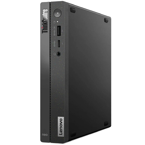 Lenovo ThinkCentre Neo 50q G4 Tiny [12LN003KUM] (КЛАВ.РУС.ГРАВ.) black {i3-1215U/8Gb/256Gb SSD/VESA/DOS/k+m.rus}