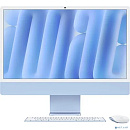 Apple iMac 24-inch 2024 [MWUF3ZP/A] (КЛАВ.РУС.ГРАВ.) Blue 24" Retina 4.5K {(4880x2520) M4 8C CPU 8C GPU/16GB/256GB SSD/рекоменд.переход.1979059/199128