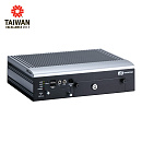 Встраиваемый безвентиляторный компьютер tBOX323-835-FL-DC с процессором Intel Atom E3845 (1.91 ГГц), 4 Гб DDR3L RAM, HDMI/VGA, 2 x M12 GB LAN, 5 x COM