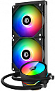 Система водяного охлаждения ID-Cooling Zoomflow 240 XT Soc-AM5/AM4/1151/1200/2066/1700 черный/белый 4-pin + 3-pin 14-31dB Al+Cu 250W Ret