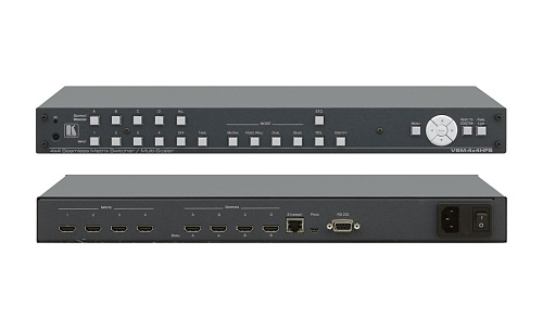 Коммутатор Kramer Electronics Матричный [VSM-4X4HFS] 4x4 HDMI бесподрывный с масштабируемыми выходами
