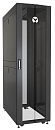 Vertiv Rack 42U 1998mm H x 600mm W x 1115mm D with 77% Perforated Locking Front Door, 77% Perforated Split Locking Rear Doors, Color RAL 7021 Black gr