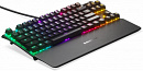 Клавиатура Steelseries Apex 7 TKL RU механическая черный USB Multimedia for gamer LED (подставка для запястий)