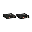 Передатчик-энкодер DVI [500771-TX] MuxLab [500771-TX], USB2.0 и KVM over IP, сжатие JPEG2000, с PoE