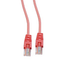 Патч-корд UTP Cablexpert PP12-0.5M/R кат.5e, 0.5м, литой, многожильный (красный) (038546)