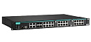 Шасси коммутатора - до 28 портов, 4 x 10/100/1000BaseTX/SFP (Combo), 8 x PoE, 2 источника питания
