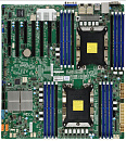 Системная плата MB Supermicro X11DPH-T-O, 2x LGA 3647, C622, 16xDDR4 Up to 4TB 3DS ECC RDIMM/3DS ECC LRDIMM, 3 PCI-E 3.0 x16, 4 PCI-E 3.0 x8, M.2
