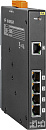 Коммутатор 5 x PoE 10/100BaseTX, питание 24 В пост., металлический корпус