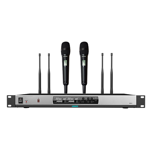 Радиосистема DSPPA Беспроводная микрофонная система True Diversity UHF (2 ручных микрофона)