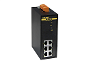 Управляемый коммутатор c 6 портами 10/100Base-T(X) (разъем RJ45), два входа питания 24/48 В пост.