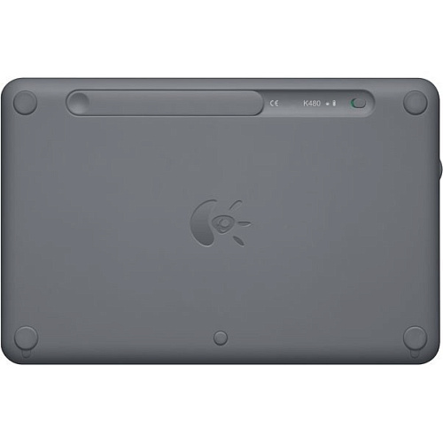920-006368 Logitech Клавиатура K480 Black Bluetooth