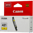 Canon CLI-481 Y 2100C001 Картридж для PIXMA TS6140/TS8140TS/TS9140/TR7540/TR8540, жёлтый
