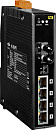 Коммутатор 4 x PoE 10/100BaseTX, 1 x 10/100BaseFX, многомод, разъем ST
