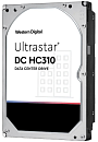 Жесткий диск WD Western Digital Ultrastar DC HС310 HDD 3.5" SAS 6Tb, 7200rpm, 256MB buffer, 512e (HUS726T6TAL5204 HGST), 1 year