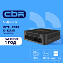 CBR MiniPC-DT001 (Intel i3-1215U /8Gb DDR4/256Gb SSD PCIe / W11Pro / 2 х USB 2.0, 2 х HDMI, 2 х USB 3.2, USB-C 3.0, USB-C 2.0, 3.5mm Combo Jack, RJ-4