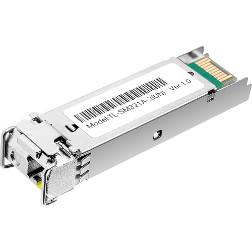 Трансивер/ 1000Base-BX WDM Bi-Directional SFP module, TX: 1550 nm and RX: 1310 nm, 1 LC Simplex port , up to 2 km transmission distance in 9/125 µm