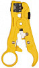 Инструмент зачистки Hyperline HT-352 для UTP/STP RF-59/6/11/7 (упак:1шт) желтый
