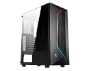 MSI MAG VAMPIRIC 100L, ATX, BLACK, WINDOW, 2x3.5", Compatible with 2.5" (Max up to 4x2.5"), 1xUSB 3.2 Gen 1, 2xUSB 2.0