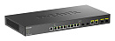 Коммутатор D-LINK Коммутатор/ DXS-1210-12TC Smart L2+ Switch 8x10GBase-T, 2x10GBase-X SFP+, 2xCombo 10GBase-T/SFP+, CLI, RJ45 Console