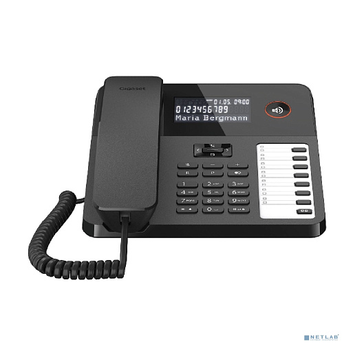 gigaset [s30350-h224-r101] desk600 black