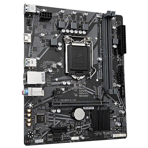 Материнская плата/ MB GIGABYTE INTEL H470 s1200, 2xDDR4(64GB), HDMI 1.4, 1xPCIe 3.0x16, 1xPCIe 3.0, 1xLAN, 2xSATA 6Gb/s, 1xM.2, 2xUSB 3.2, 4xUSB 2.0,
