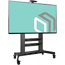 ONKRON TS2811 стойка для телевизора с кронштейном 60"-100", мобильная, чёрная