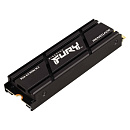 Твердотельный накопитель/ Kingston SSD Fury Renegade, 500GB, M.2(22x80mm), NVMe, PCIe 4.0 x4, 3D TLC, R/W 7300/3900MB/s, IOPs 450 000/900 000, DRAM