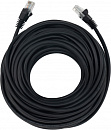Патч-корд Buro UTP 4 пары cat.5E CCA molded 20м черный RJ-45 (m)-RJ-45 (m)