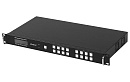 Матричный коммутатор HDMI Intrend [ITMFM-4x4H2A] 4x4, разрешение 4K60, бесподрывный, с поддержкой видеостены и многооконного режима, деэмбедирование з