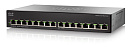 Коммутатор CISCO [SG110-16-EU] SB SG110-16 16-Port Gigabit Switch