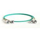 Hyperline FC-D2-503-ST/PR-ST/PR-H-1M-LSZH-AQ Патч-корд волоконно-оптический (шнур) MM 50/125(OM3), ST-ST, 2.0 мм, duplex, LSZH, 1 м