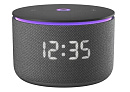 Умная колонка Яндекс Станция Мини 3 Про с Алисой, Zigbee, черный, YNDX-00059BLK