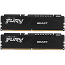 Kingston DRAM 16GB 4800MT/s DDR5 CL38 DIMM (Kit of 2) FURY Beast Black KF548C38BBK2-16