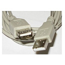 Gembird PRO CCF-USB2-AMAF-6 USB 2.0 кабель удлинительный 1.8м AM/AF позол.конт., фер.кол., пакет
