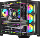 корпус Formula V Line Crystal Z6 Black, ATX, Left & Front & Bevel side Tempered Glass, TYPE-C*1, USB3.0*2