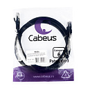 Cabeus PC-UTP-RJ45-Cat.6-2m-BK-LSZH Патч-корд U/UTP, категория 6, 2xRJ45/8p8c, неэкранированный, черный, LSZH, 2м