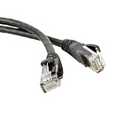 Hyperline PC-LPM-UTP-RJ45-RJ45-C5e-1M-LSZH-BK Патч-корд U/­UTP, Cat.5е, LSZH, 1 м, черный