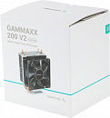 Устройство охлаждения(кулер) Deepcool Gammaxx 200 V2 Soc-AM5/AM4/1151/1200/1700 черный 4-pin 18-24dB Al+Cu 100W 326gr Ret
