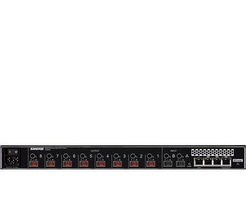 Восьмиканальный аудиоинтерфейс Shure MXWANI8-E