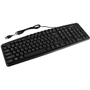 Клавиатура Gembird KB-8340UM-BL {USB, черный, 107 клавиш + 9 доп. клавиш, кабель 1.7 метра}