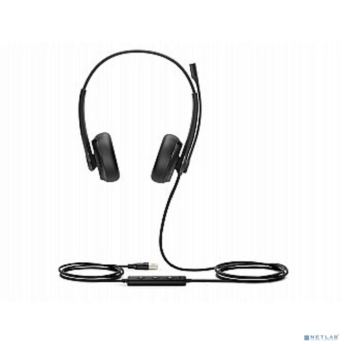 yealink uh34 dual uc гарнитура проводная, черный