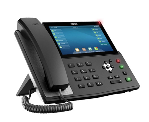 Fanvil X7 2xEthernet 10/100/1000, HD Voice, 20 SIP Lines, 5 Line Key, 127 DSS Keys, IPV6/OPUS, 7.0" Touch Color Screen 800x400, WIFI & Built-in Blueto