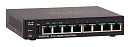 Коммутатор CISCO [SG250-08-K9-EU] SB SG250-08 8-Port Gigabit Smart Switch