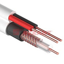 REXANT (01-4003) Кабель видеонаблюдения +2 жилы 305м белый (ККСВ-В)