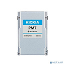 KIOXIA SSD PM7-V, 12800GB, 2.5" 15mm, SAS 24G, TLC, R/W 4100/3700 MB/s, IOPs 720K/330K, TBW 70080, DWPD 3 (12 мес.) KPM71VUG12T8