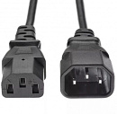 Кабель-удлинитель Premier 5-284 IEC C13 IEC C14 3м (5-284(0.5) 3.0) черный (Bulk)