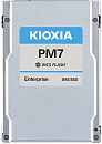 SSD накопитель KIOXIA Enterprise SSD 2,5"(SFF), PM7-V, 6400GB (6.4TB), SAS 24G (SAS-4, 22,5Gbit/s), R4200/W4100MB/s, IOPS(R4K) 720K/355K, MTTF 2,5M, 3