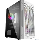 Powercase CMIMZW-L3 Корпус Mistral Micro Z3W Mesh LED, Tempered Glass, 2x 140mm + 1х 120mm 5-color fan, белый, mATX (CMIMZW-L3)