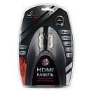 Кабель HDMI Cablexpert, серия Platinum, 4,5 м, v2.0, M/M, позол.разъемы, металлический корпус, нейлоновая оплетка, блистер (CC-P-HDMI03-4.5M)