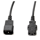 5bites Кабель питания PC105-10A IEC-320-C13 / IEC-320-C14 / 220V / 3G*0.50MM / 1M